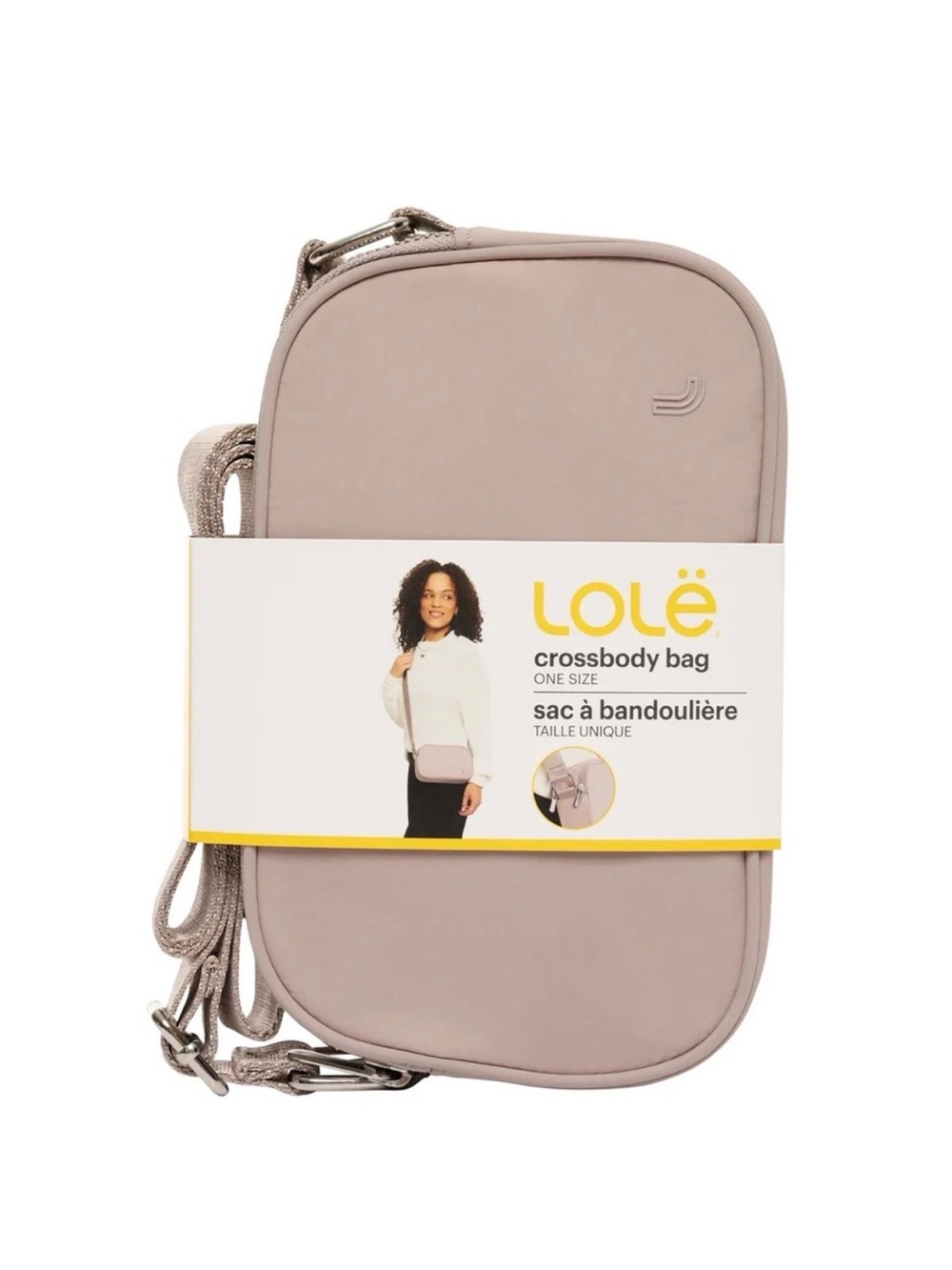 NWT Lole Crossbody Bag in Taupe